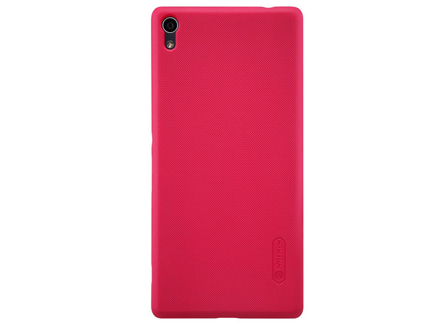 Чехол Nillkin Hard case для Sony Xperia XA ultra (красный, пластиковый)