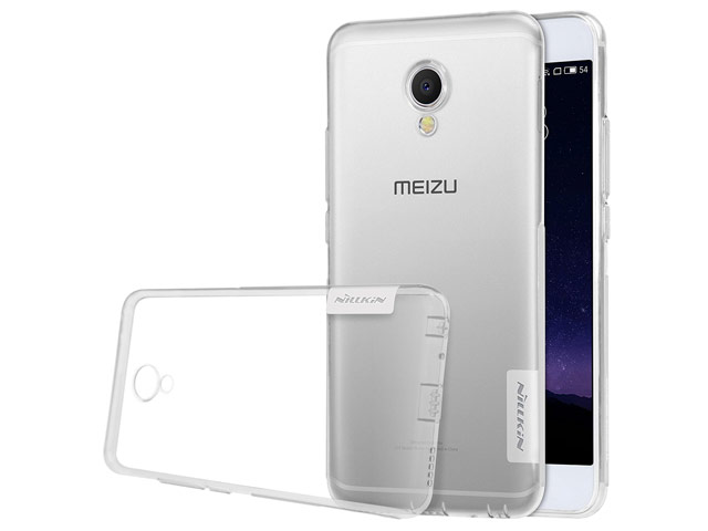 Чехол Nillkin Nature case для Meizu MX6 (прозрачный, гелевый)