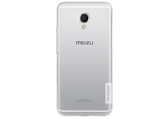 Чехол Nillkin Nature case для Meizu MX6 (прозрачный, гелевый)