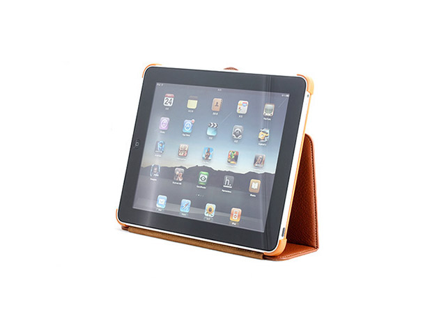 Чехол YooBao Slim case для Apple iPad (кожанный, коричневый)