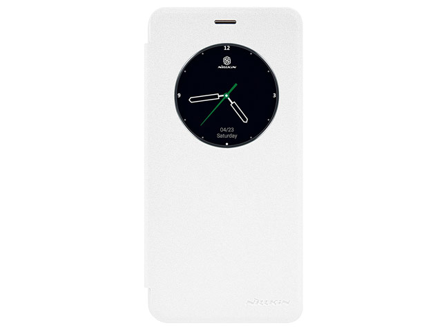Чехол Nillkin Sparkle Leather Case для Meizu MX6 (белый, винилискожа)
