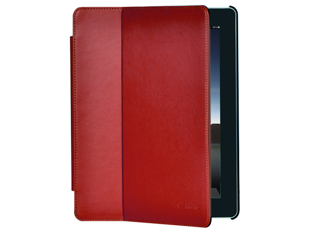 Чехол X-doria Dash Pro case для Apple iPad 2/New iPad (красный, кожанный)