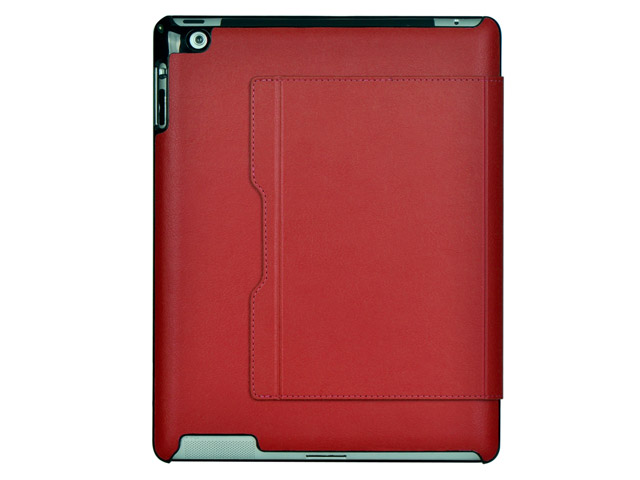 Чехол X-doria Dash Pro case для Apple iPad 2/New iPad (красный, кожанный)