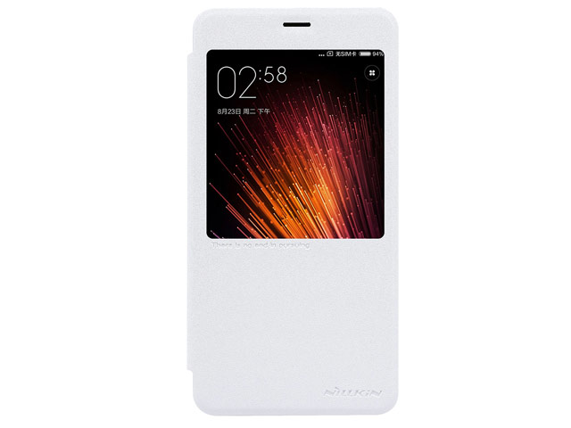 Чехол Nillkin Sparkle Leather Case для Xiaomi Redmi Pro (белый, винилискожа)
