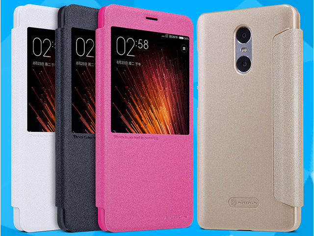 Чехол Nillkin Sparkle Leather Case для Xiaomi Redmi Pro (розовый, винилискожа)