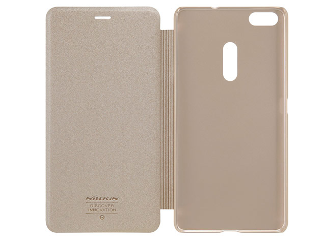 Чехол Nillkin Sparkle Leather Case для Asus Zenfone 3 Ultra ZU680KL (золотистый, винилискожа)