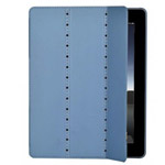 Чехол X-doria SmartStyle case для Apple iPad 2/New iPad (голубой, кожанный)