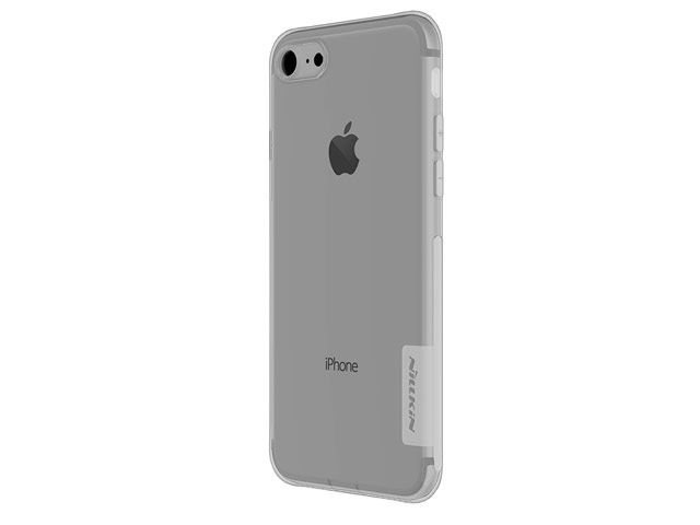 Чехол Nillkin Nature case для Apple iPhone 7 (серый, гелевый)