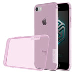 Чехол Nillkin Nature case для Apple iPhone 7 (розовый, гелевый)