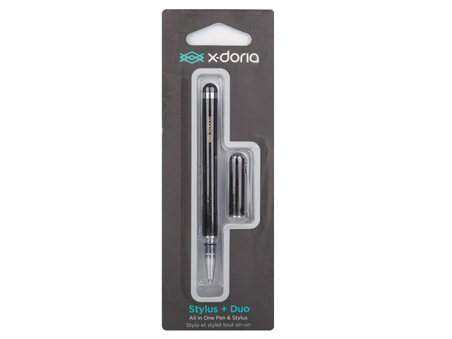 Стилус X-doria Pen Stylus универсальный для емкостных экранов (с ручкой) (черный)