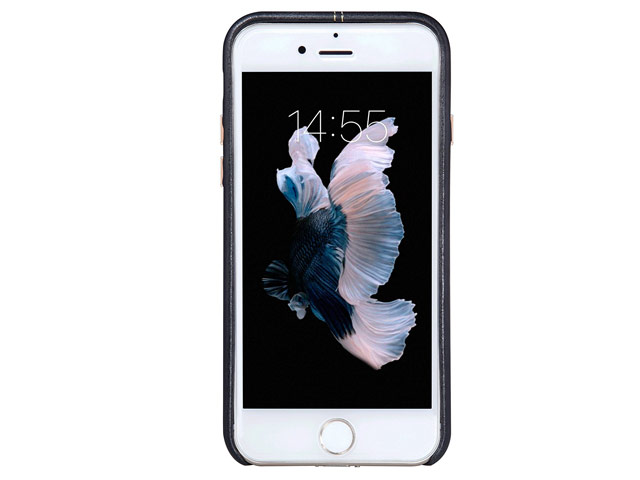 Чехол Nillkin Englon Leather Cover для Apple iPhone 7 (черный, кожаный)