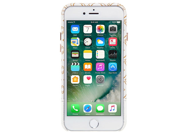 Чехол Nillkin Oger Cover для Apple iPhone 7 (белый, кожаный)