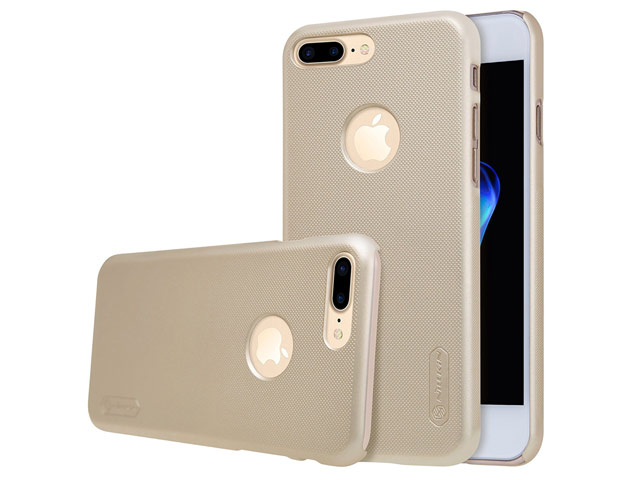 Чехол Nillkin Hard case для Apple iPhone 7 plus (золотистый, пластиковый)