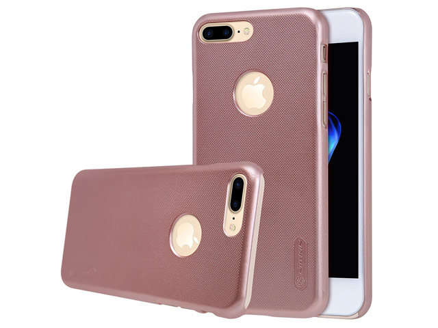 Чехол Nillkin Hard case для Apple iPhone 7 plus (розово-золотистый, пластиковый)