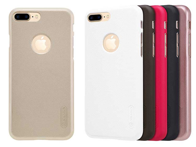 Чехол Nillkin Hard case для Apple iPhone 7 plus (розово-золотистый, пластиковый)