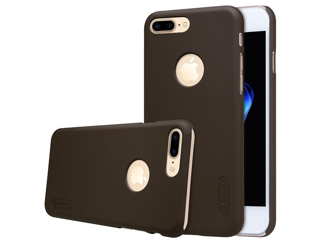 Чехол Nillkin Hard case для Apple iPhone 7 plus (коричневый, пластиковый)