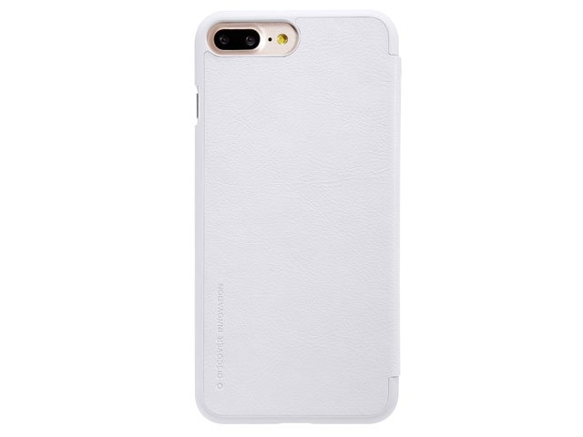Чехол Nillkin Qin leather case для Apple iPhone 7 plus (белый, кожаный)