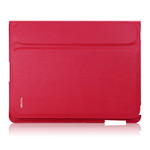 Чехол TS-Case Luxury Case для Apple iPad 2/New iPad (красный, кожанный)