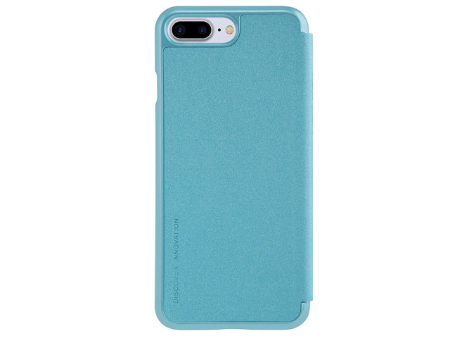 Чехол Nillkin Sparkle Leather Case для Apple iPhone 7 plus (голубой, винилискожа)