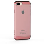 Чехол Devia Glimmer 2 case для Apple iPhone 7 plus (розово-золотистый, пластиковый)