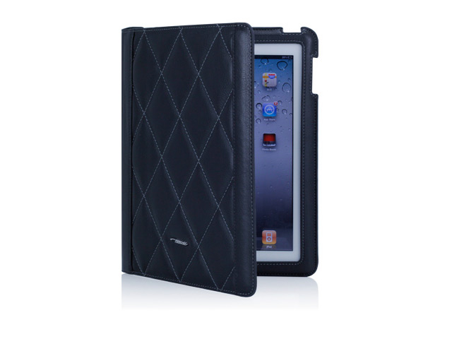 Чехол TS-Case Lattice Grain Case для Apple iPad 2/New iPad (коричневый, кожанный)