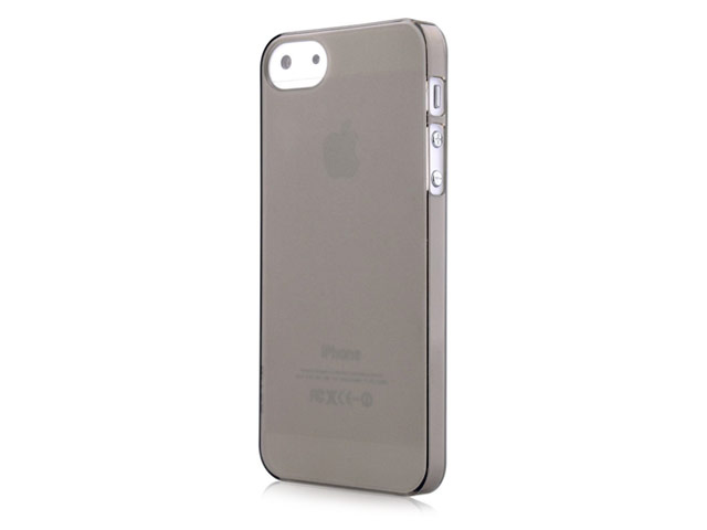 Чехол Devia Frosted Hard case для Apple iPhone SE (серый, пластиковый)