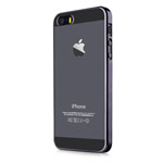 Чехол Devia Glimmer case для Apple iPhone SE (черный, пластиковый)