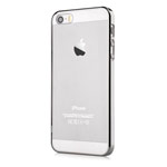 Чехол Devia Glimmer case для Apple iPhone SE (серебристый, пластиковый)
