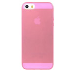 Чехол Devia Naked case для Apple iPhone SE (розовый, гелевый)