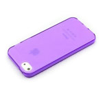 Чехол Devia Naked case для Apple iPhone SE (фиолетовый, гелевый)