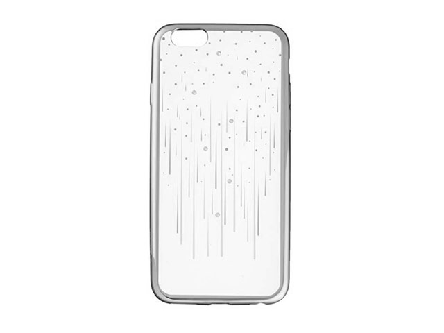 Чехол Devia Meteor case для Apple iPhone SE (серебристый, гелевый)
