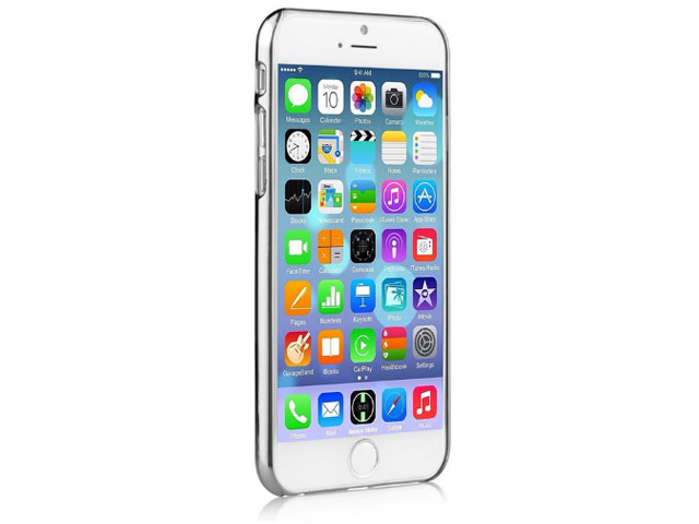 Чехол Comma Crystal Flora 360 для Apple iPhone 6S (серебристый, пластиковый)