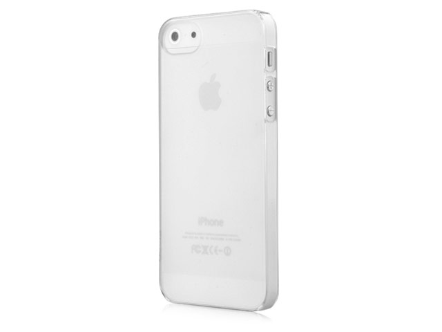 Чехол Devia Frosted Hard case для Apple iPhone SE (прозрачный, пластиковый)