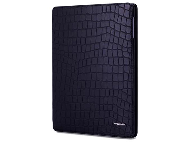 Чехол TS-Case Crocodile Grain Case для Apple iPad 2/New iPad (черный, кожа крокодила)