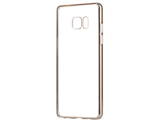 Чехол Devia Glitter case для Samsung Galaxy Note 7 (золотистый, гелевый)