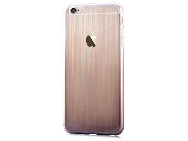 Чехол Devia Gradient case для Apple iPhone 6S (серый, гелевый)