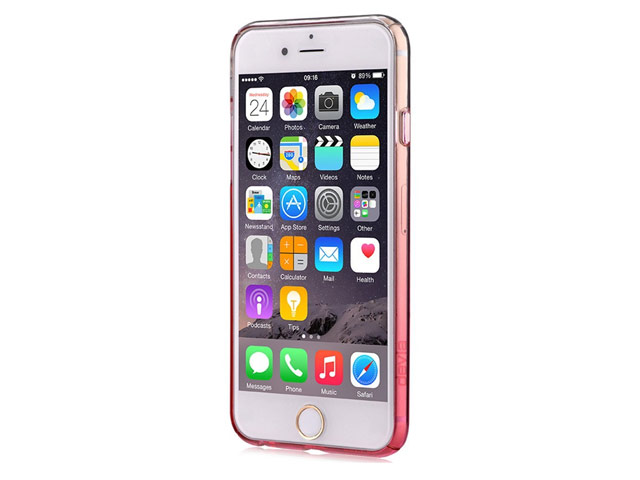 Чехол Devia Fruit case для Apple iPhone 6S (розовый, пластиковый)