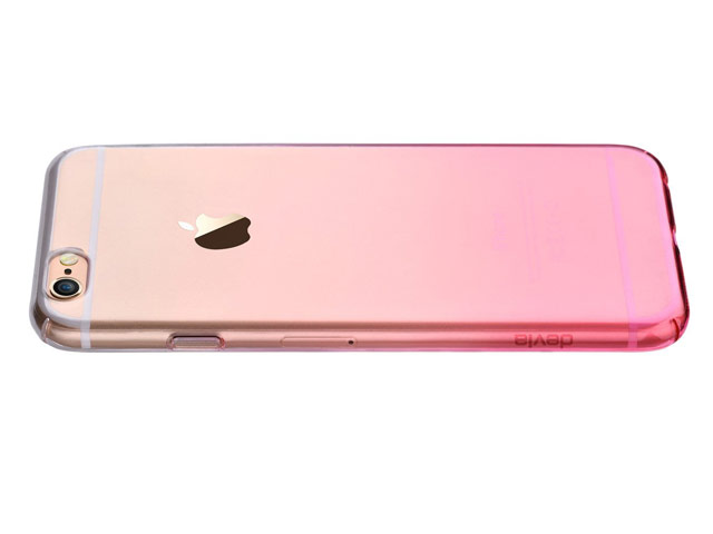 Чехол Devia Fruit case для Apple iPhone 6S (розовый, пластиковый)