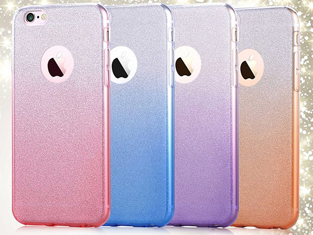 Чехол Devia Sparkling case для Apple iPhone 6S (розовый, гелевый)