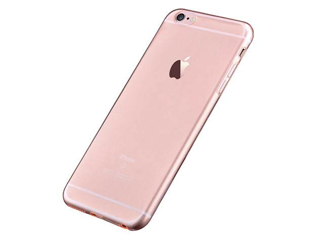 Чехол Devia Naked case для Apple iPhone 6S (розовый, гелевый)