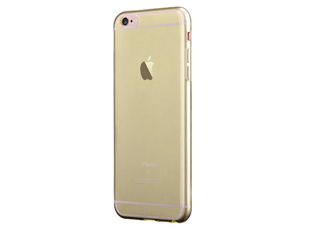 Чехол Devia Naked case для Apple iPhone 6S (золотистый, гелевый)
