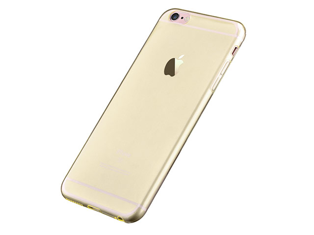 Чехол Devia Naked case для Apple iPhone 6S (золотистый, гелевый)