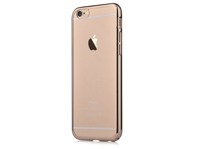 Чехол Devia Glimmer 360 для Apple iPhone 6S (золотистый, пластиковый)