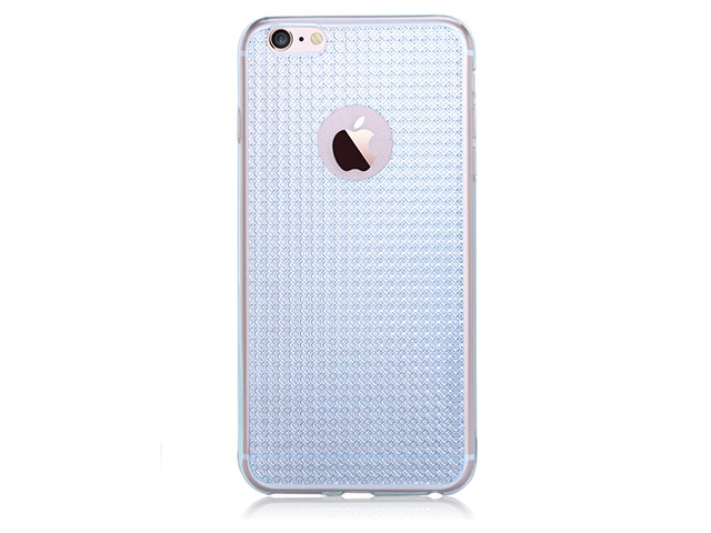 Чехол Devia Sparkle case для Apple iPhone 6S (голубой, гелевый)