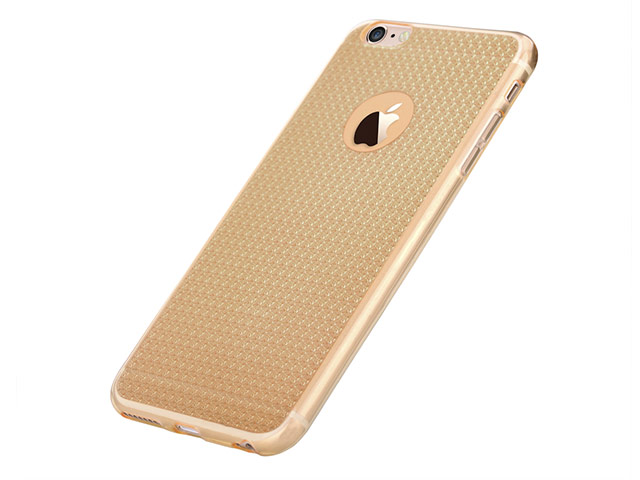 Чехол Devia Sparkle case для Apple iPhone 6S (золотистый, гелевый)