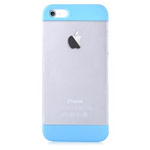 Чехол Devia Fresh Series для Apple iPhone SE (голубой, пластиковый)