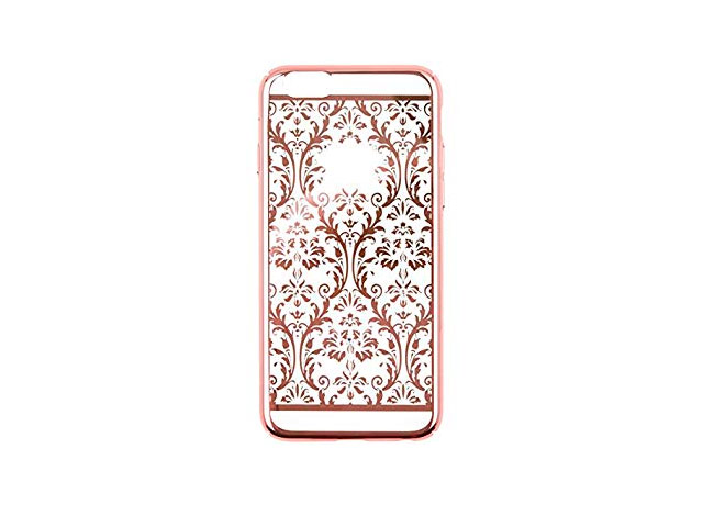 Чехол Devia Crystal Baroque для Apple iPhone SE (Champagne Gold, пластиковый)
