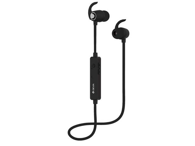 Беспроводные наушники Devia Roshe Sport Bluetooth Headset (черные, пульт/микрофон, 20-20000 Гц)