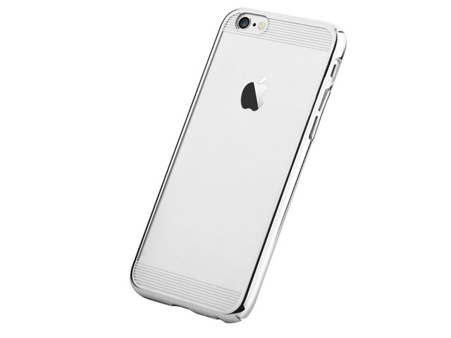 Чехол Comma Brightness 360 для Apple iPhone 6S (серебристый, пластиковый)
