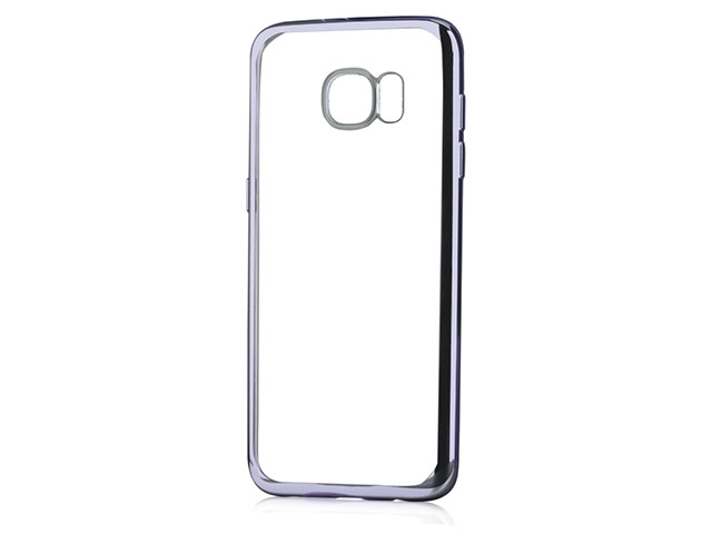 Чехол Devia Glitter case для Samsung Galaxy S7 (черный, гелевый)